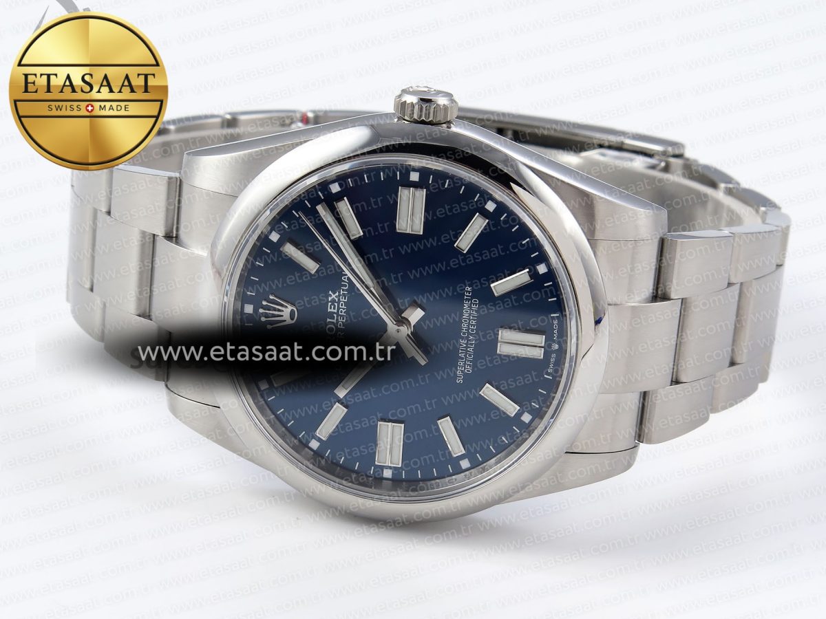 Oyster Perpetual 124300 41mm VSF 1:1 Best Edition 904L Steel Blue Dial VS3235 - Görsel 6