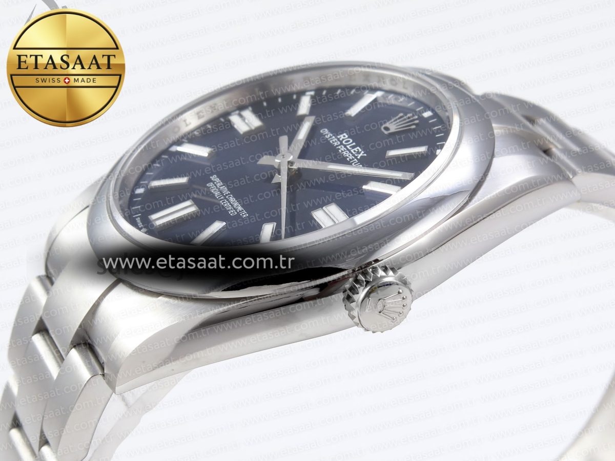 Oyster Perpetual 124300 41mm VSF 1:1 Best Edition 904L Steel Blue Dial VS3235 - Görsel 8
