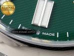 Oyster Perpetual 124300 41mm VSF 1:1 Best Edition 904L Steel Green Dial VS3235 - Görsel 12
