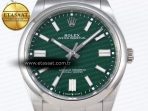 Oyster Perpetual 124300 41mm VSF 1:1 Best Edition 904L Steel Green Dial VS3235 - Görsel 3