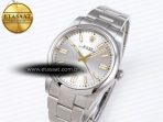 Oyster Perpetual 124300 41mm VSF 1:1 Best Edition 904L Steel Silver Dial VS3235