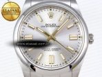Oyster Perpetual 124300 41mm VSF 1:1 Best Edition 904L Steel Silver Dial VS3235 - Görsel 4