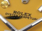 Oyster Perpetual 124300 41mm VSF 1:1 Best Edition 904L Steel Yellow Dial VS3235 - Görsel 10