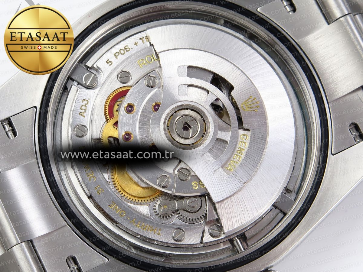 Oyster Perpetual 124300 41mm VSF 1:1 Best Edition 904L Steel Yellow Dial VS3235 - Görsel 19
