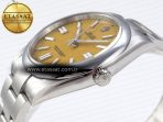 Oyster Perpetual 124300 41mm VSF 1:1 Best Edition 904L Steel Yellow Dial VS3235 - Görsel 8