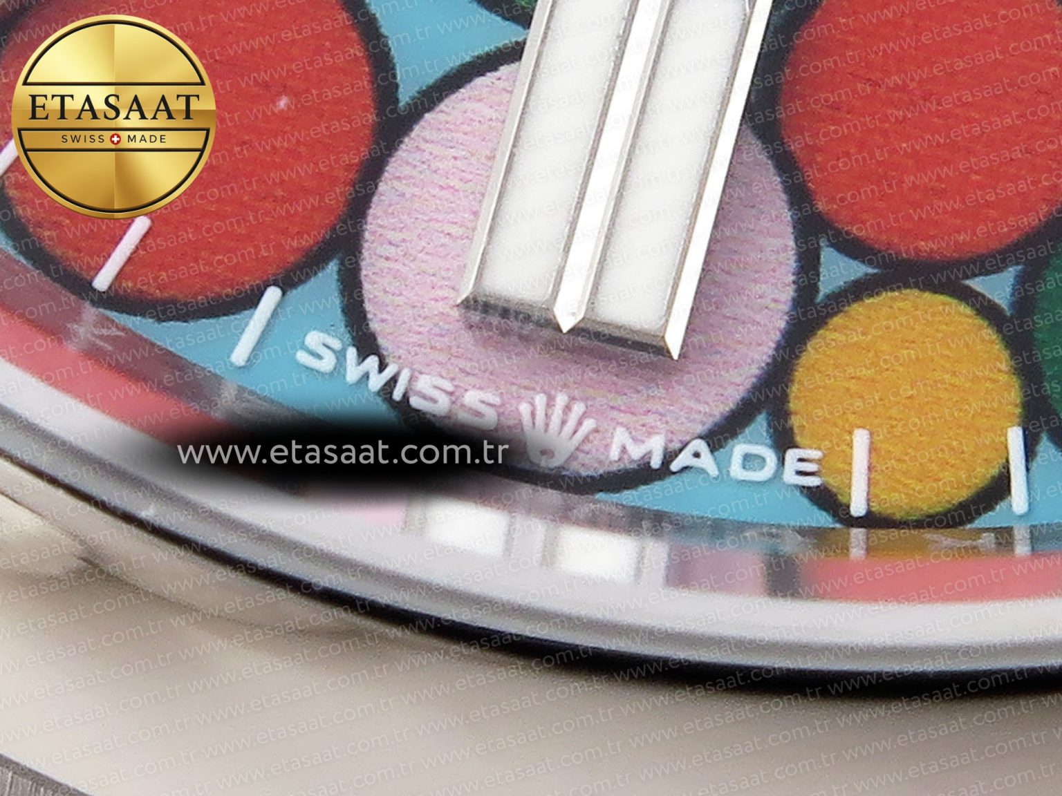 OYSTER PERPETUAL 126000 36MM EWF 1:1 BEST EDITION 316L STEEL CELEBRATION DIAL A3230 - Görsel 12