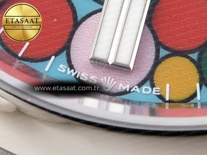 OYSTER PERPETUAL 126000 36MM EWF 1:1 BEST EDITION 316L STEEL CELEBRATION DIAL A3230 - Görsel 12