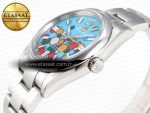 OYSTER PERPETUAL 126000 36MM EWF 1:1 BEST EDITION 316L STEEL CELEBRATION DIAL A3230 - Görsel 8