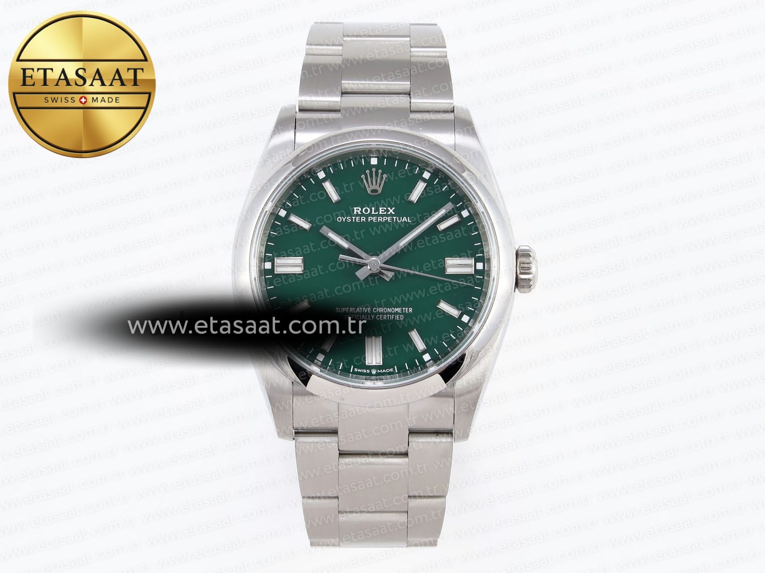Rolex Oyster Perpetual 126000 36mm Steel Green Dial VS3235 - Görsel 3
