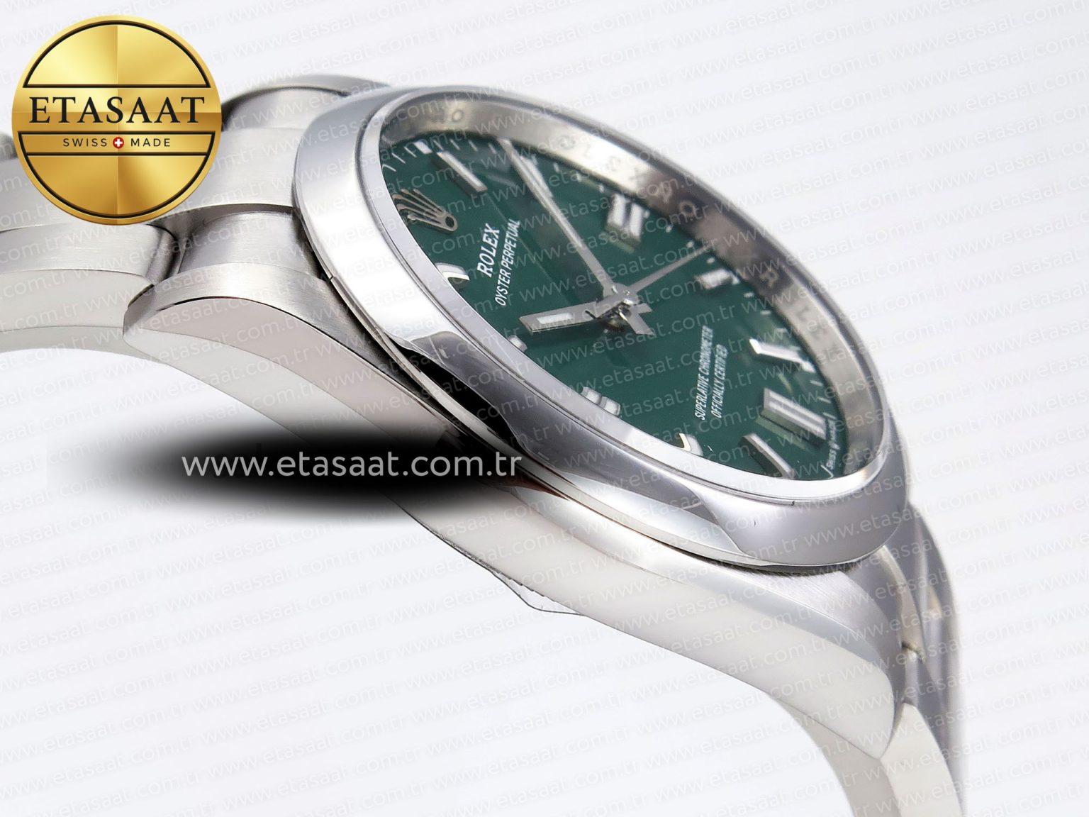 Rolex Oyster Perpetual 126000 36mm Steel Green Dial VS3235 - Görsel 9