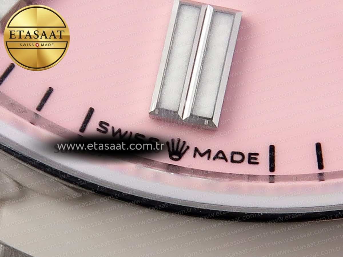 Oyster Perpetual 126000 36mm VSF 1:1 Best Edition 904L Steel Pink Dial VS3235 - Görsel 12