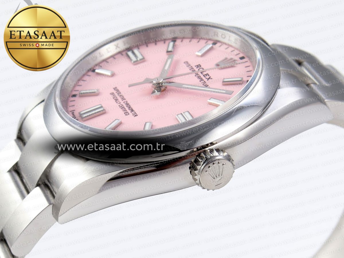 Oyster Perpetual 126000 36mm VSF 1:1 Best Edition 904L Steel Pink Dial VS3235 - Görsel 8