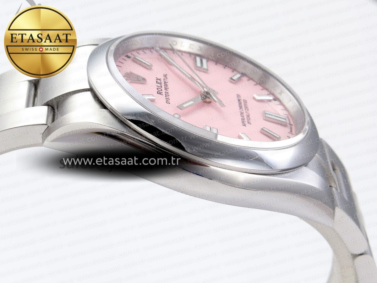 Oyster Perpetual 126000 36mm VSF 1:1 Best Edition 904L Steel Pink Dial VS3235 - Görsel 9