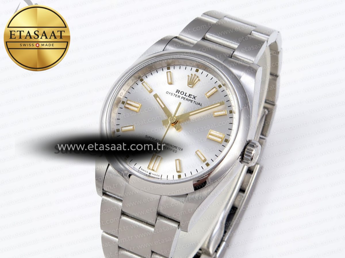 Oyster Perpetual 126000 36mm VSF 1:1 Best Edition 904L Steel Silver Dial VS3235 - Görsel 1