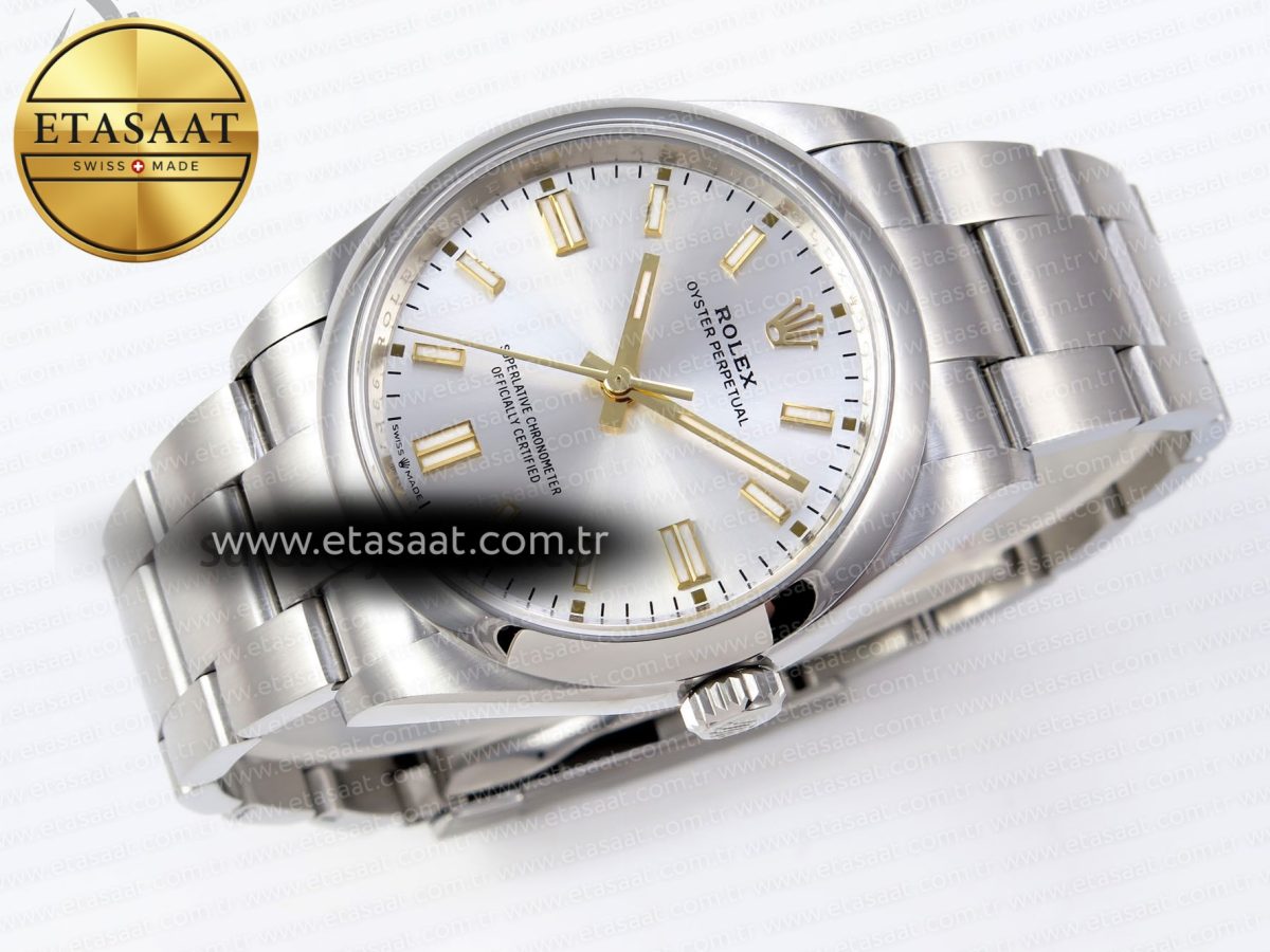Oyster Perpetual 126000 36mm VSF 1:1 Best Edition 904L Steel Silver Dial VS3235 - Görsel 7