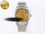 Oyster Perpetual 126000 36mm VSF 1:1 Best Edition 904L Steel Yellow Dial VS3235 - Görsel 3