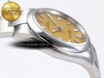 Oyster Perpetual 126000 36mm VSF 1:1 Best Edition 904L Steel Yellow Dial VS3235 - Görsel 9