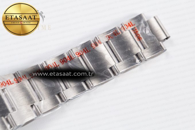 Oyster Perpetual 41mm 124300 GMF 1:1 Best Edition 904L Steel Silver Dial on SS Bracelet VR3230 V2 - Görsel 26
