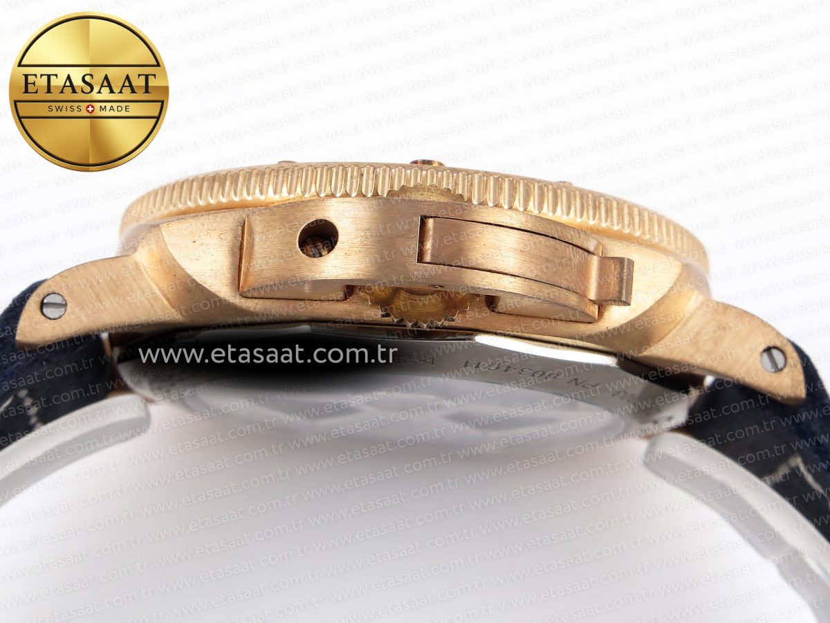 Panerai PAM1074 W BRONZO BLUE DIAL ON BLUE P.900 - Görsel 16