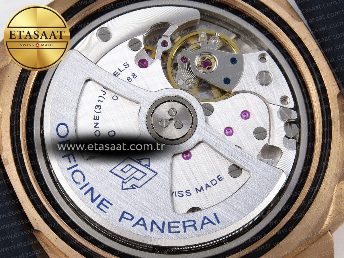 Panerai PAM1074 W BRONZO BLUE DIAL ON BLUE P.900 - Görsel 20