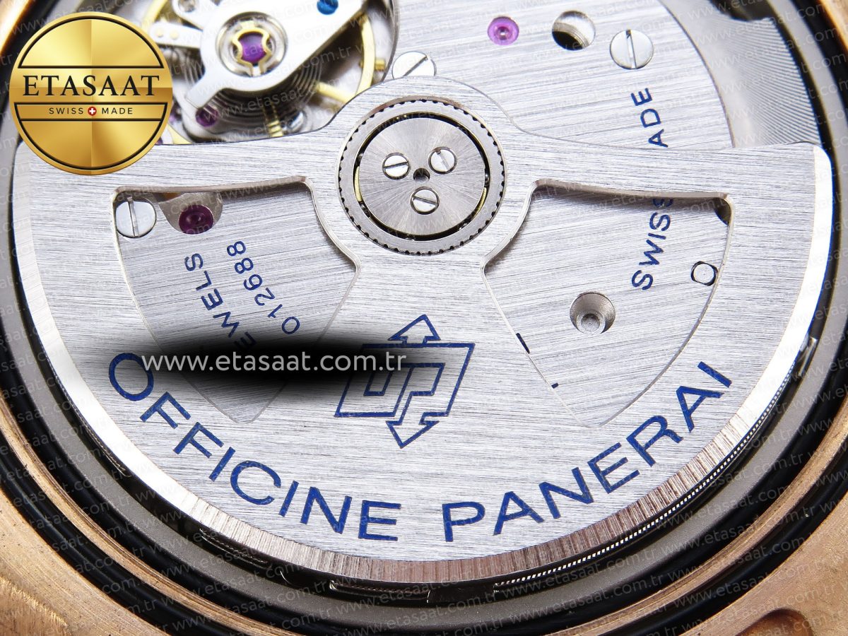 Panerai PAM1074 W BRONZO BLUE DIAL ON BLUE P.900 - Görsel 22
