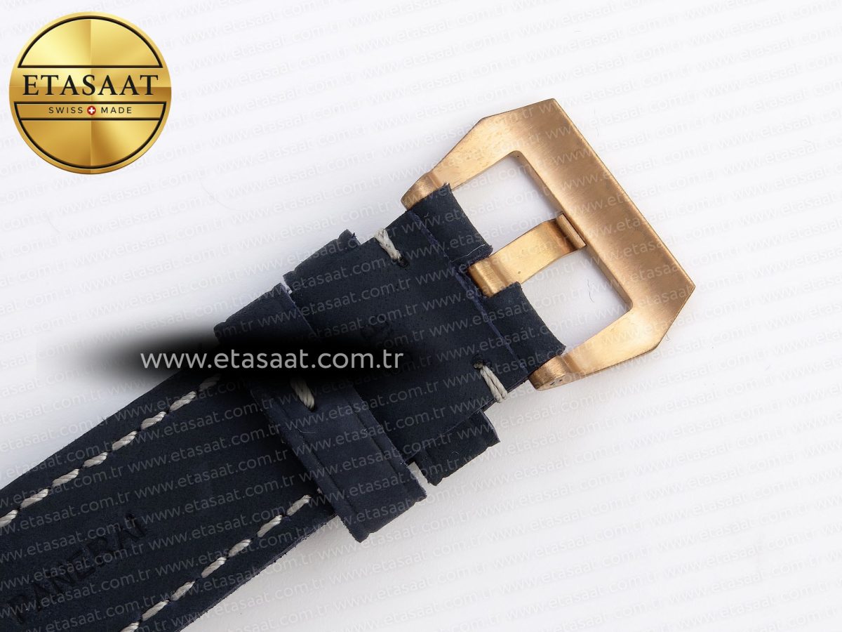 Panerai PAM1074 W BRONZO BLUE DIAL ON BLUE P.900 - Görsel 30