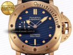 Panerai PAM1074 W BRONZO BLUE DIAL ON BLUE P.900 - Görsel 4