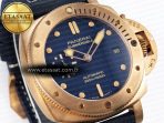 Panerai PAM1074 W BRONZO BLUE DIAL ON BLUE P.900 - Görsel 5