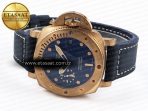 Panerai PAM1074 W BRONZO BLUE DIAL ON BLUE P.900 - Görsel 6