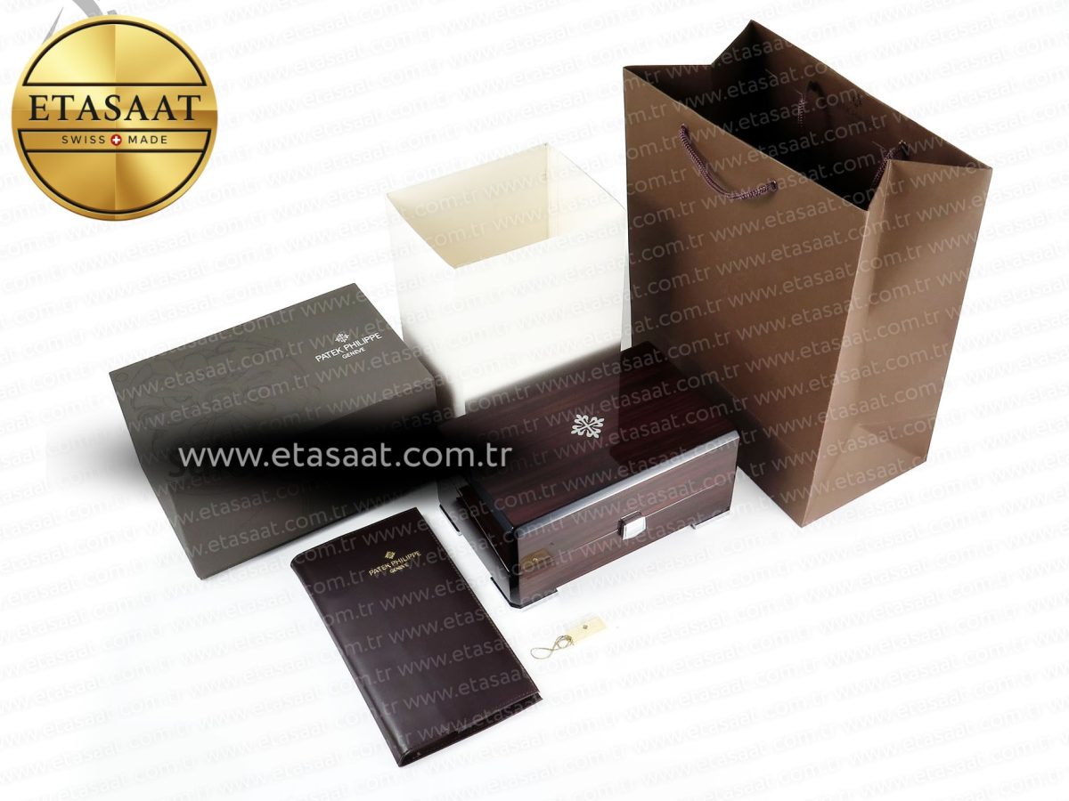 PATEK PHILIPPE 1:1 HIGH QUALITY BOX WITH PAPERS AND CERTIFICATE - Görsel 9