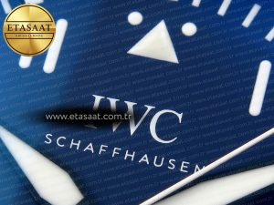 PILOT’S WATCH LAUREUS BLUE CERAMIC IW328101 ZF 1:1 BEST EDITION ON BLUE NYLON STRAP A32111 - Görsel 10