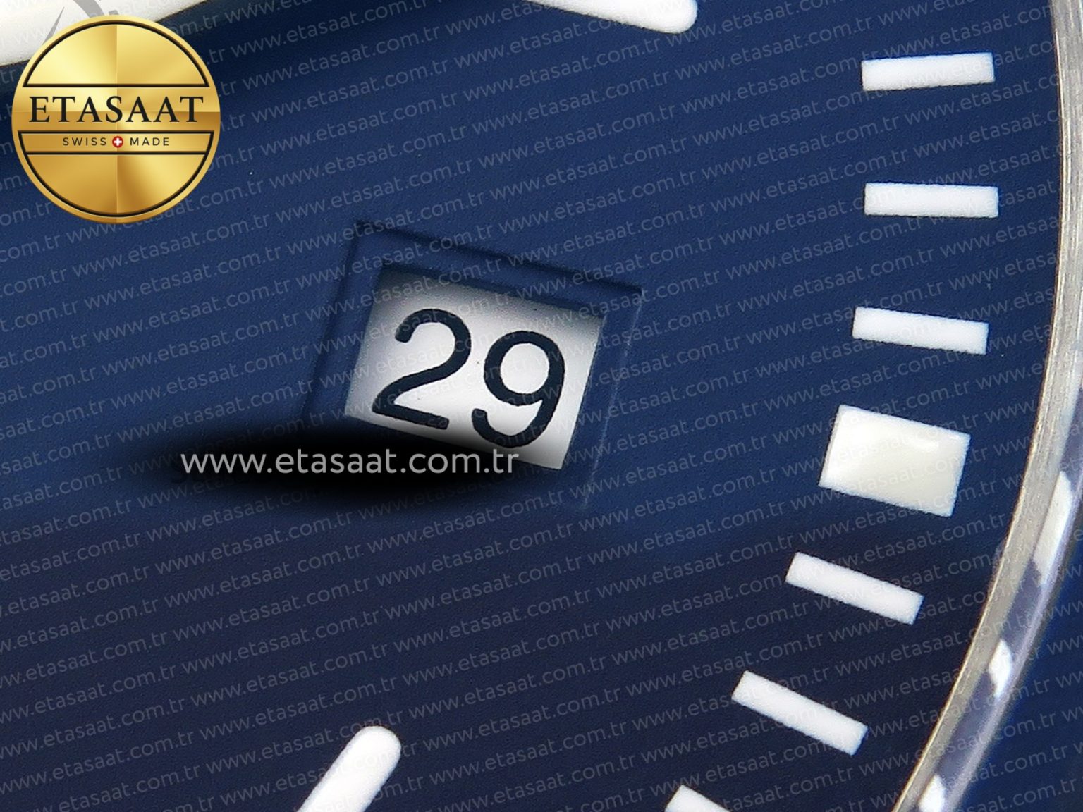 PILOT’S WATCH LAUREUS BLUE CERAMIC IW328101 ZF 1:1 BEST EDITION ON BLUE NYLON STRAP A32111 - Görsel 11
