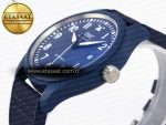 PILOT’S WATCH LAUREUS BLUE CERAMIC IW328101 ZF 1:1 BEST EDITION ON BLUE NYLON STRAP A32111 - Görsel 6