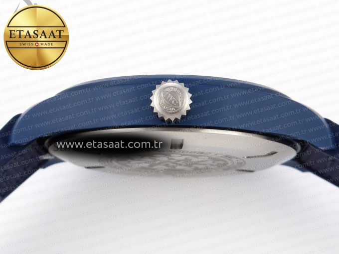 PILOT’S WATCH LAUREUS BLUE CERAMIC IW328101 ZF 1:1 BEST EDITION ON BLUE NYLON STRAP A32111 - Görsel 8