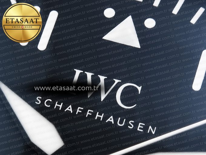 PILOT’S WATCH TOP GUN BLACK CERAMIC IW326901 ZF 1:1 BEST EDITION ON BLACK NYLON STRAP A32111 - Görsel 10