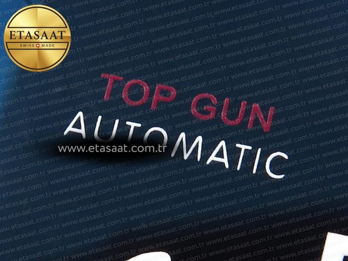 PILOT’S WATCH TOP GUN BLACK CERAMIC IW326901 ZF 1:1 BEST EDITION ON BLACK NYLON STRAP A32111 - Görsel 12