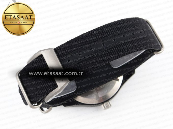 PILOT’S WATCH TOP GUN BLACK CERAMIC IW326901 ZF 1:1 BEST EDITION ON BLACK NYLON STRAP A32111 - Görsel 22