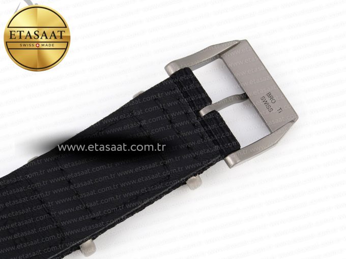 PILOT’S WATCH TOP GUN BLACK CERAMIC IW326901 ZF 1:1 BEST EDITION ON BLACK NYLON STRAP A32111 - Görsel 23