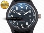 PILOT’S WATCH TOP GUN BLACK CERAMIC IW326901 ZF 1:1 BEST EDITION ON BLACK NYLON STRAP A32111 - Görsel 4