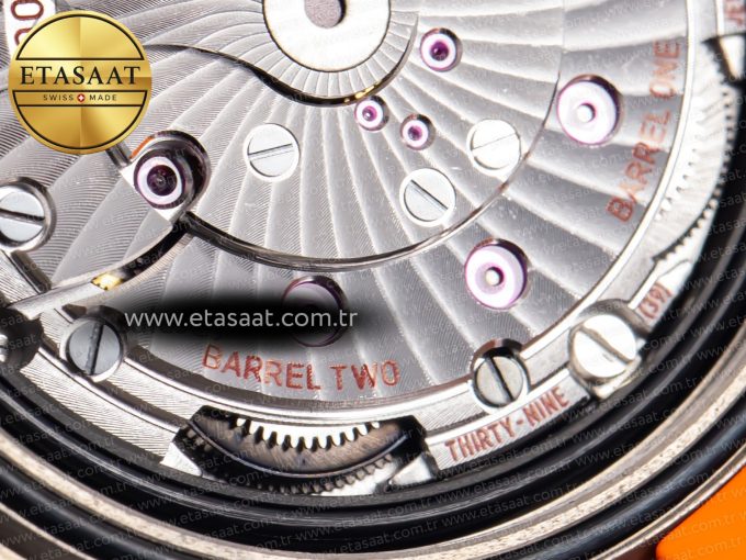 Planet Ocean 43.5mm Ti VSF 1:1 Best Edition Black/Orange Bezel Gray Dial on Gray Nylon Strap A8900 - Görsel 20