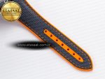 Planet Ocean 43.5mm Ti VSF 1:1 Best Edition Black/Orange Bezel Gray Dial on Gray Nylon Strap A8900 - Görsel 24