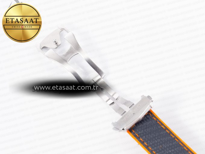 Planet Ocean 43.5mm Ti VSF 1:1 Best Edition Black/Orange Bezel Gray Dial on Gray Nylon Strap A8900 - Görsel 33