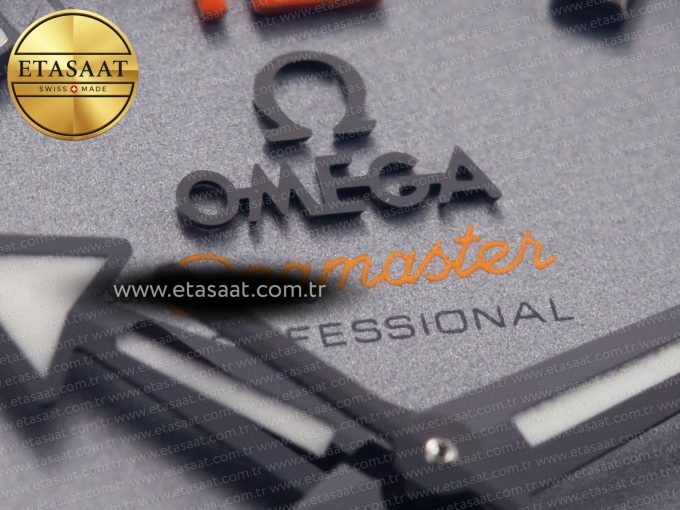 Planet Ocean 43.5mm Ti VSF 1:1 Best Edition Black/Orange Bezel Gray Dial on Gray Nylon Strap A8900 - Görsel 7
