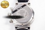Portugieser Chrono Classic 42 IW390406 APSF 1:1 Best Edition Blue Dial Blue Hand on Black Leather Strap A7750 - Görsel 18
