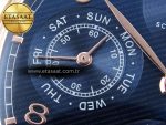 PORTUGIESER PERPETUAL CALENDAR RG 5033 APSF 1:1 BEST EDITION BLUE DIAL ON BLACK LEATHER STRAP A52610 CLONE - Görsel 15