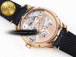 PORTUGIESER PERPETUAL CALENDAR RG 5033 APSF 1:1 BEST EDITION BLUE DIAL ON BLACK LEATHER STRAP A52610 CLONE - Görsel 16