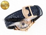 PORTUGIESER PERPETUAL CALENDAR RG 5033 APSF 1:1 BEST EDITION BLUE DIAL ON BLACK LEATHER STRAP A52610 CLONE - Görsel 21
