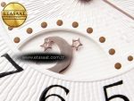 RENDEZ-VOUS NIGHT & DAY RG APSF 1:1 BEST EDITION WHITE TEXTURED DIAL DIAMONDS BEZEL ON BLACK LEATHER STRAP A898 - Görsel 11