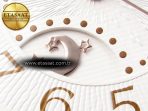 Jaeger Lecoultre RENDEZ-VOUS NIGHT & DAY WHITE TEXTURED DIAL DIAMONDS BEZEL ON BROWN LEATHER A898 - Görsel 14