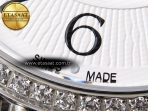 Jaeger Lecoultre RENDEZ-VOUS NIGHT & DAY WHITE TEXTURED DIAL DIAMONDS BEZEL ON SS A898 - Görsel 14